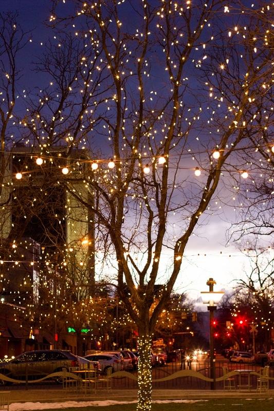 Fort Collins Downtown Lights