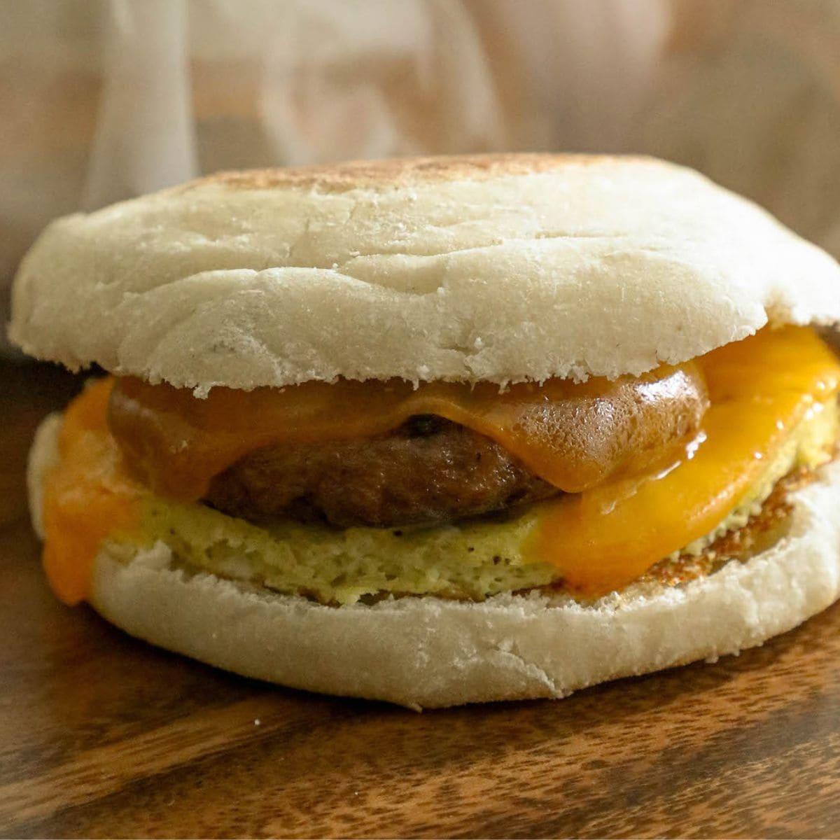 Freezer Egg Muffin Sandwiches