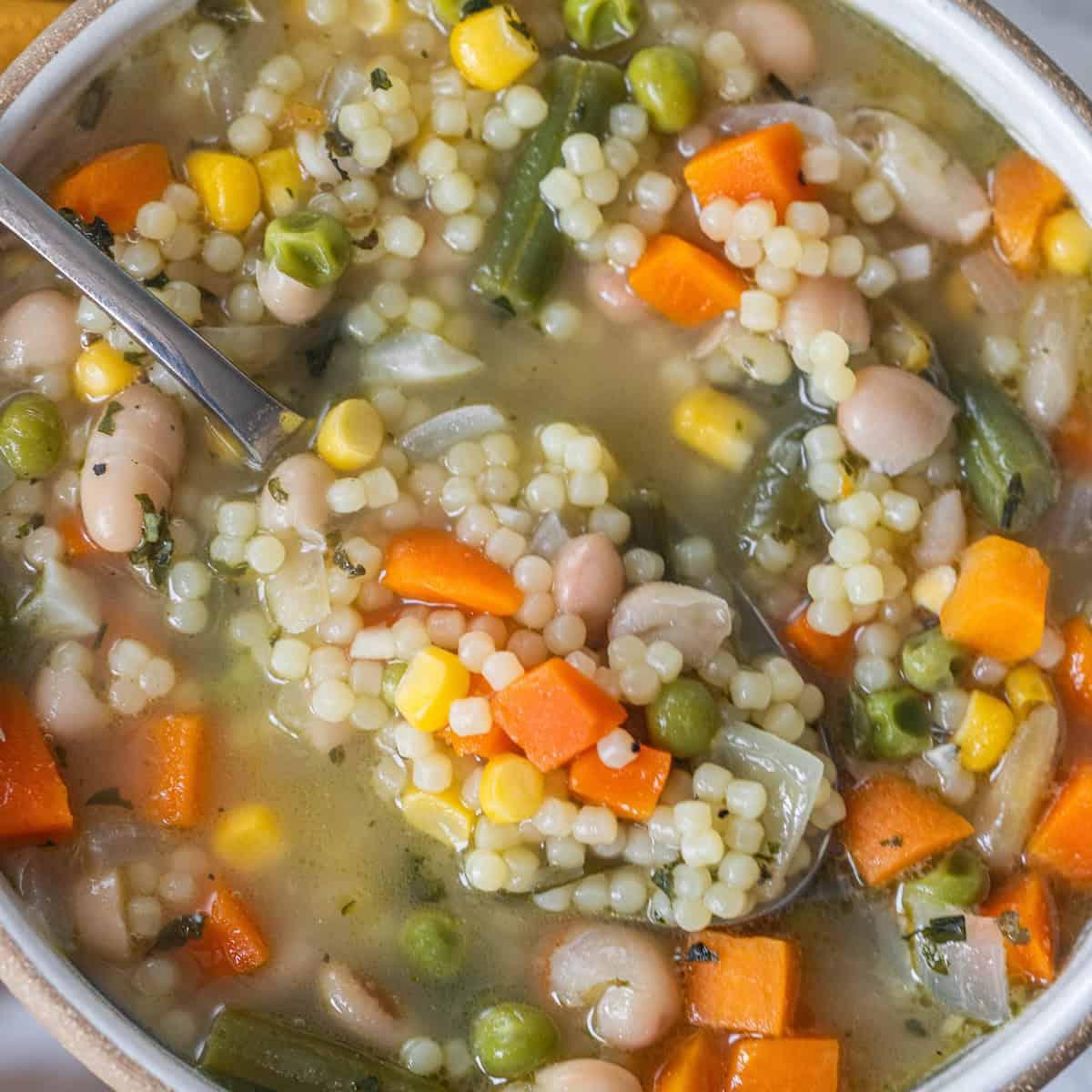 Freezer Vegetable Soup