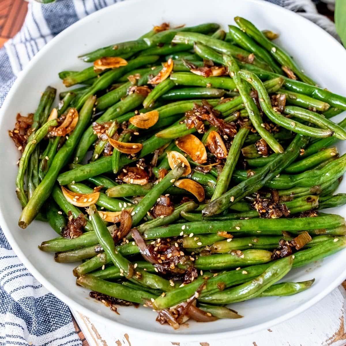 Garlic Chinese Style Green Beans