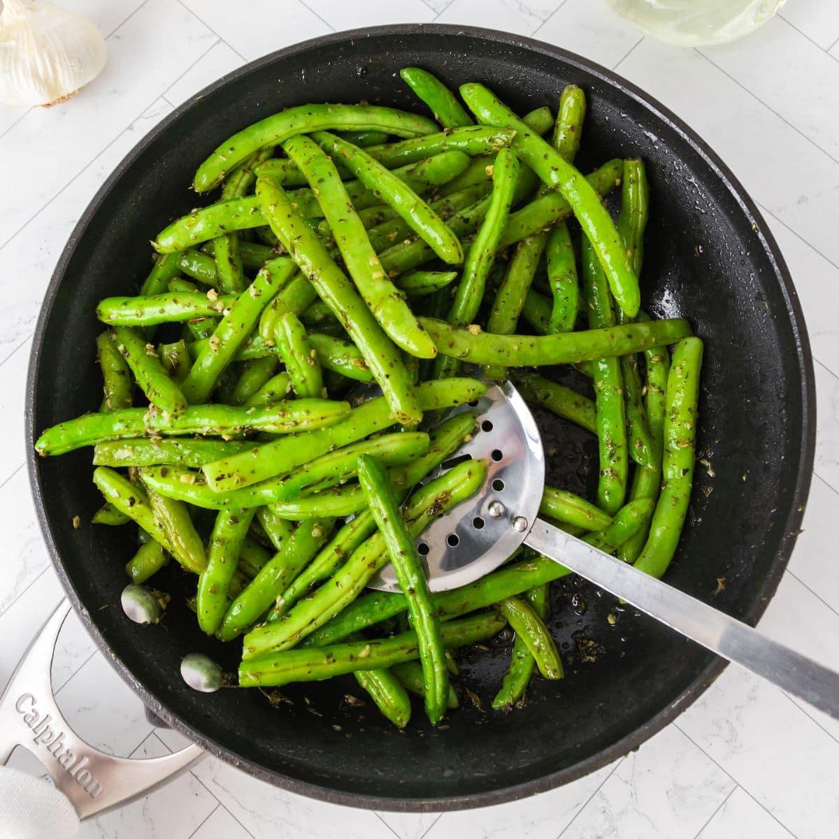 Garlic Herb Green Beans