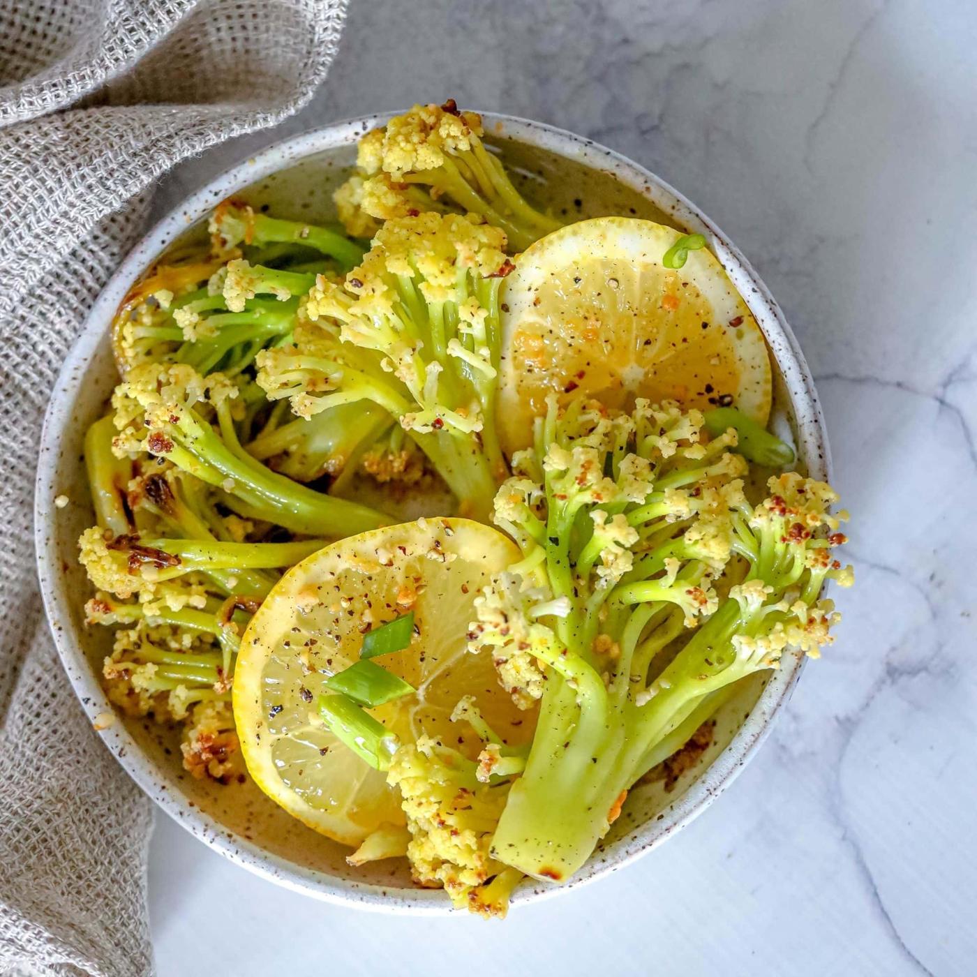 Garlic Lemon Baby Cauliflower Recipe