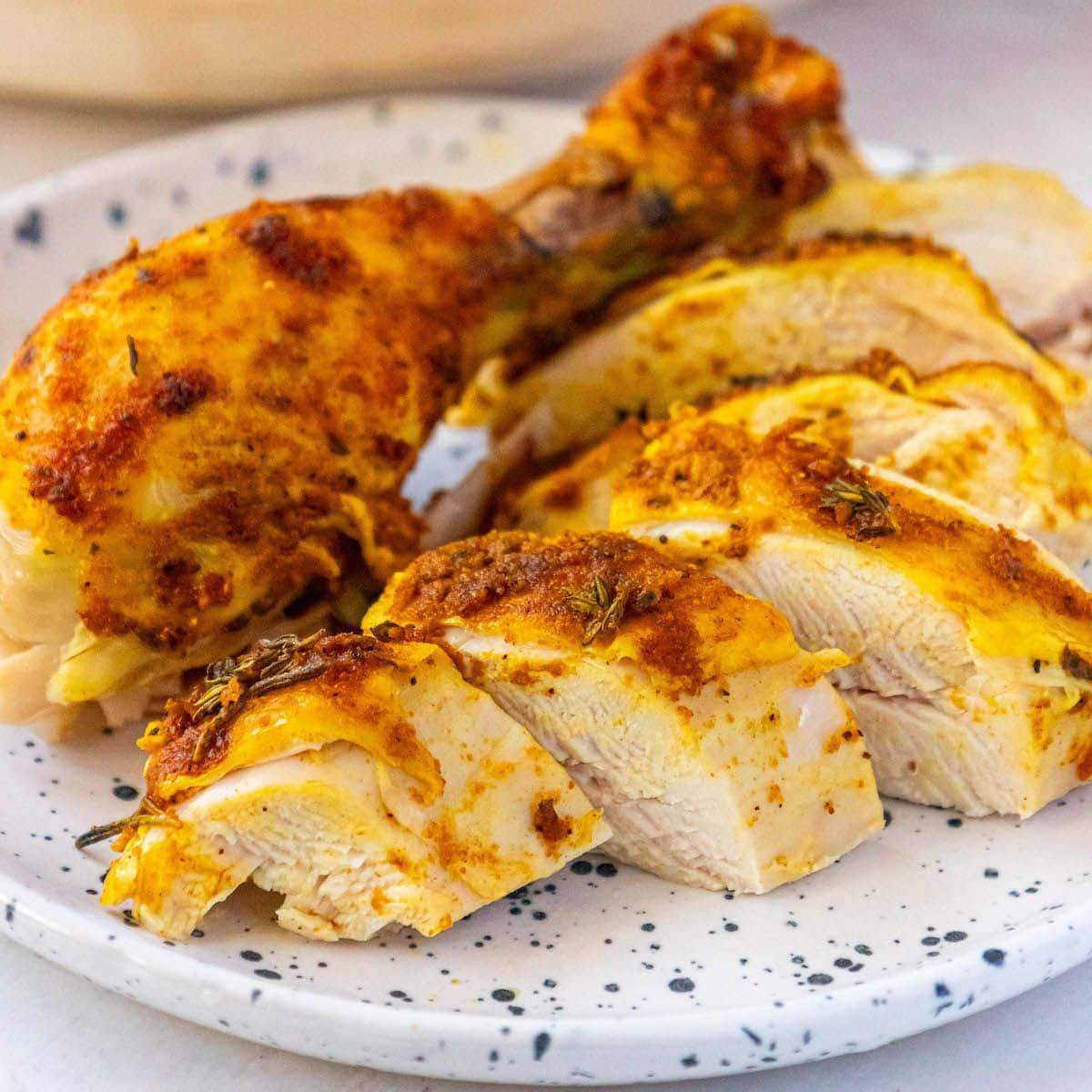 Garlic Turmeric Roasted Chicken