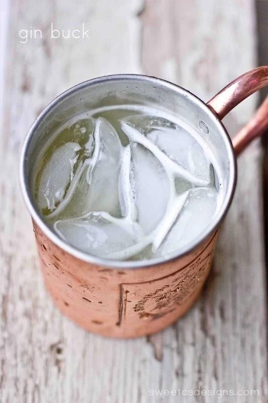 Gin Buck or Gin Moscow Mule