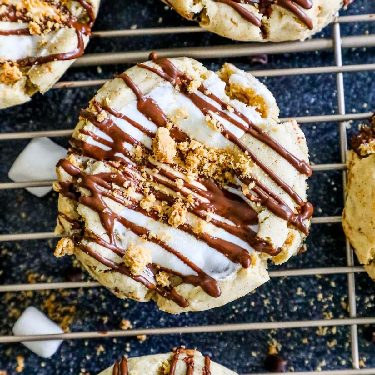 Gluten Free S’mores Cookies