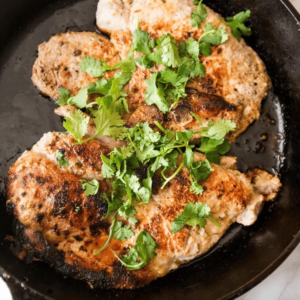 Grecian Pork Chops