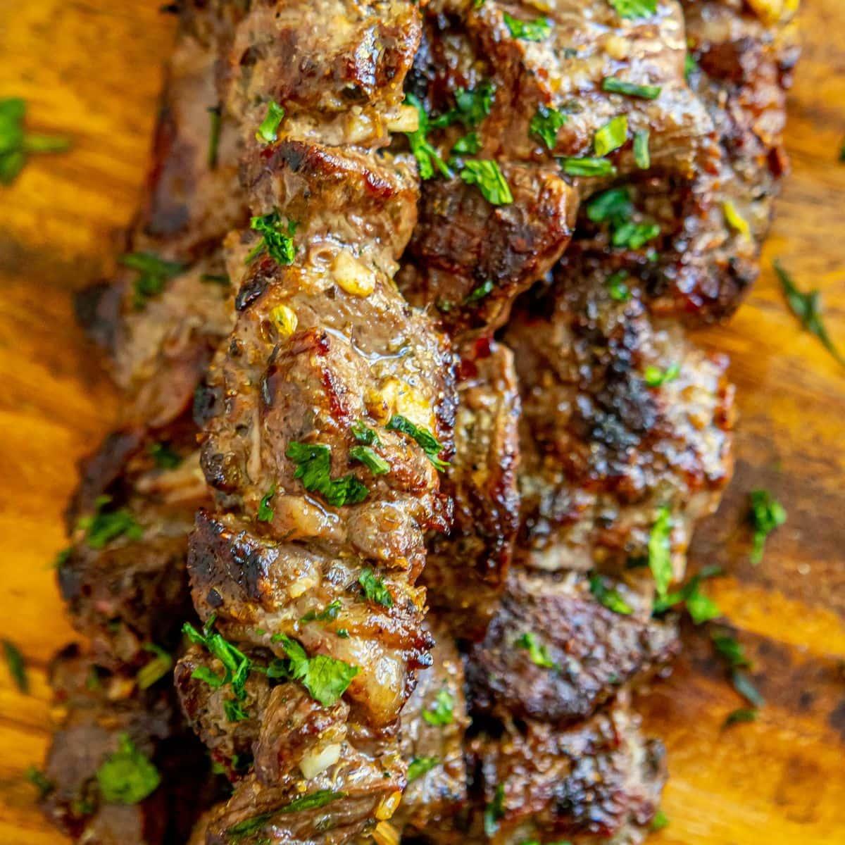 Grilled Lamb Souvlaki Recipe (Juicy Greek Skewers)