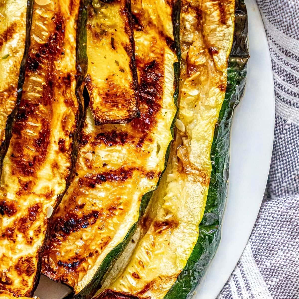 Grilled Zucchini and Squash