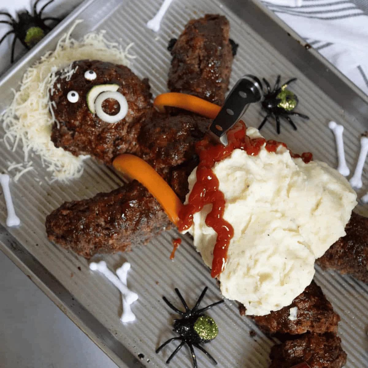 Halloween Dead Man Meatloaf