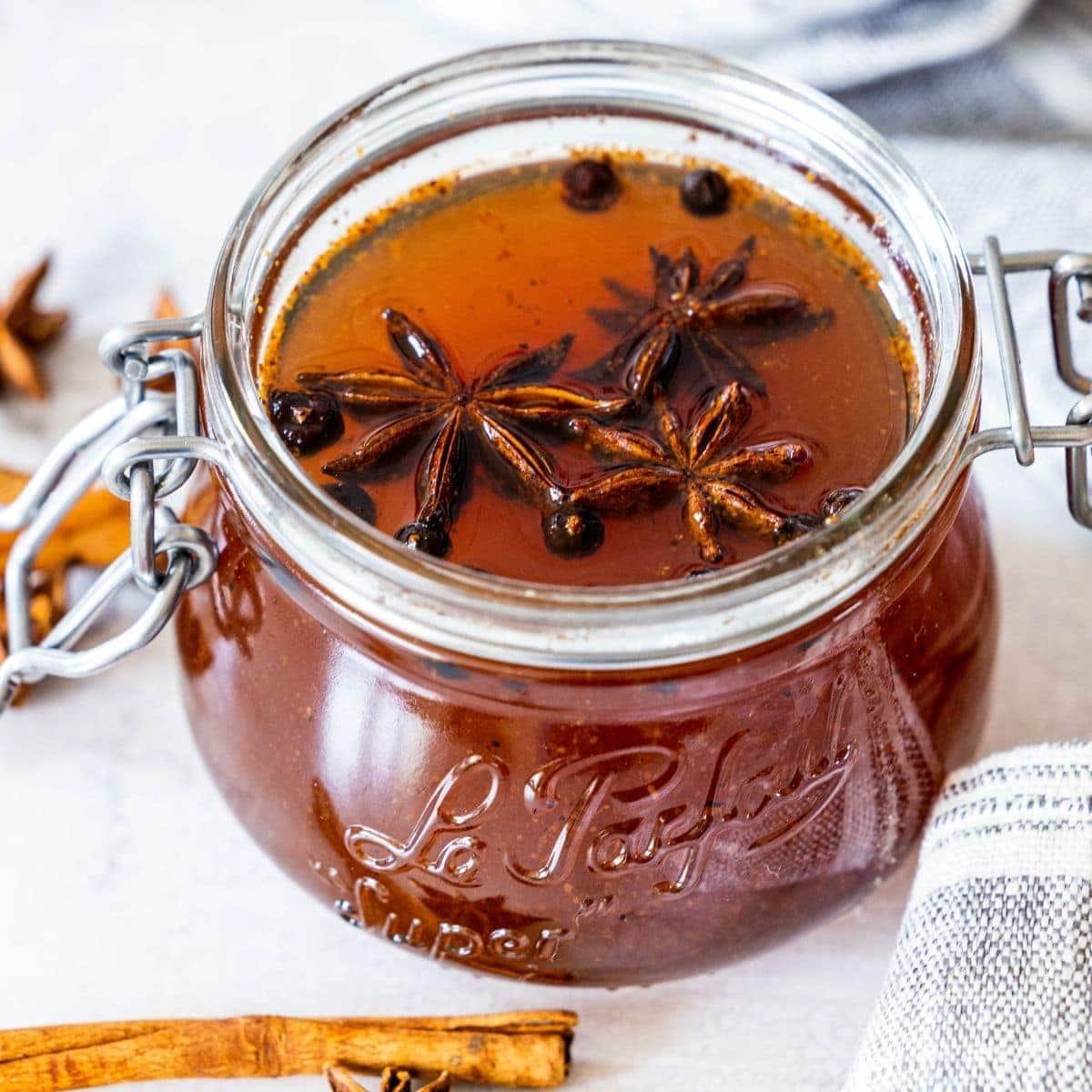 Mulled Simple Syrup Recipe