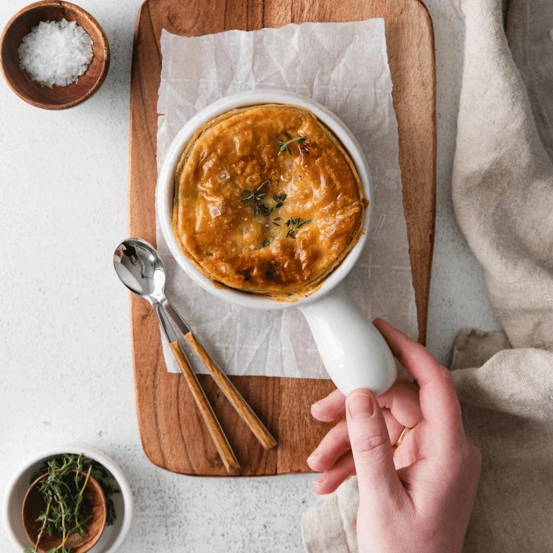 Individual Chicken Pot Pie Recipe
