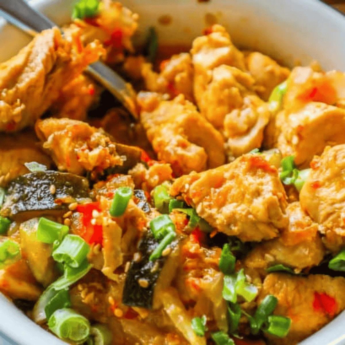 Instant Pot Paleo Kung Pao Chicken