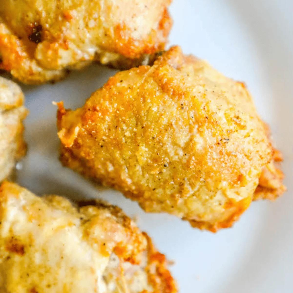 Adobo Air Fried Chicken Thighs