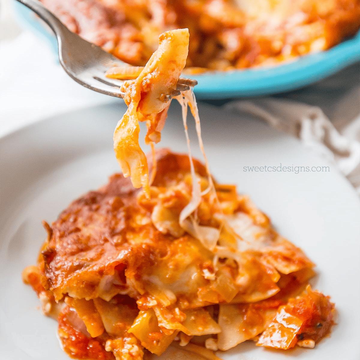 Lasagna Casserole