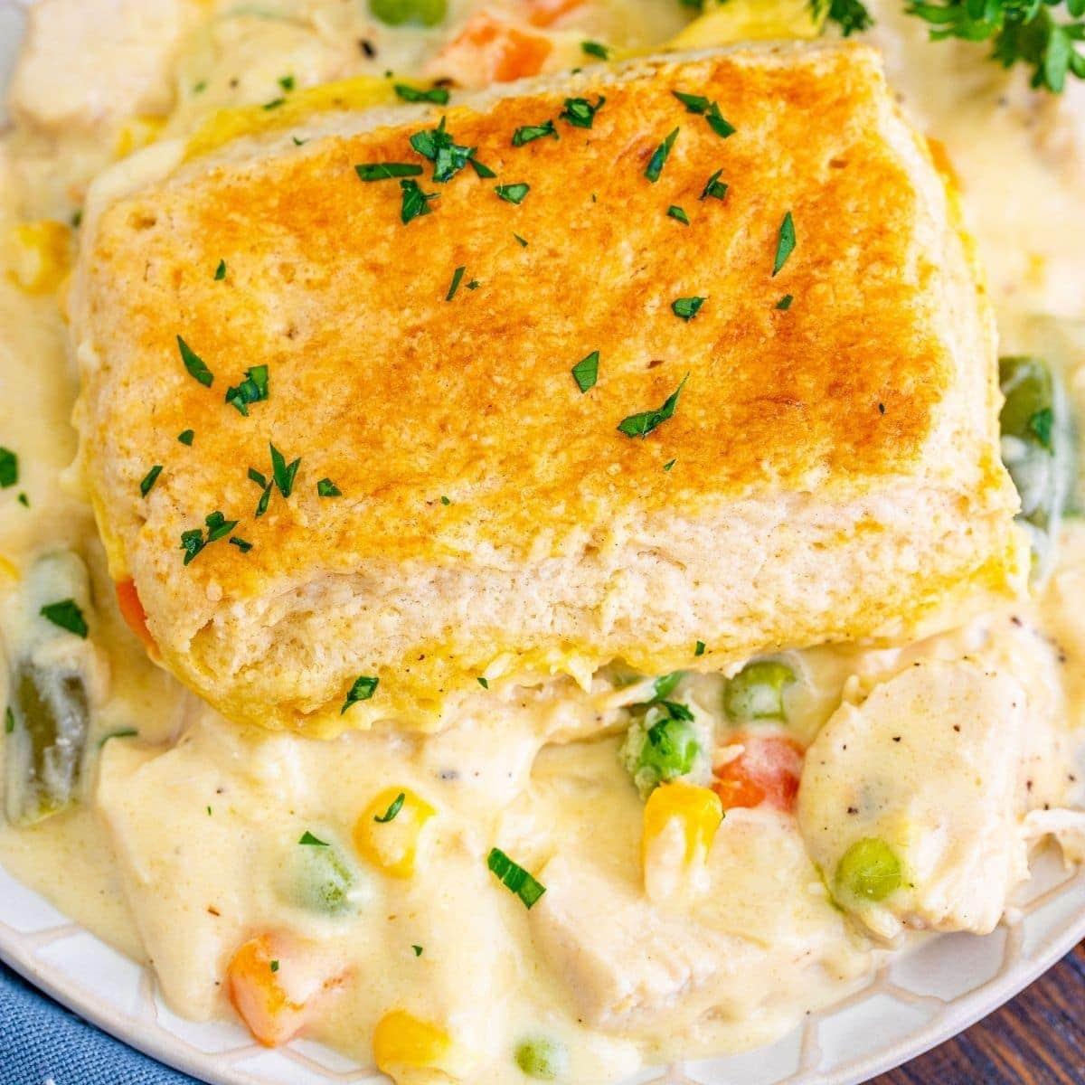 Leftover Turkey Pot Pie Recipe