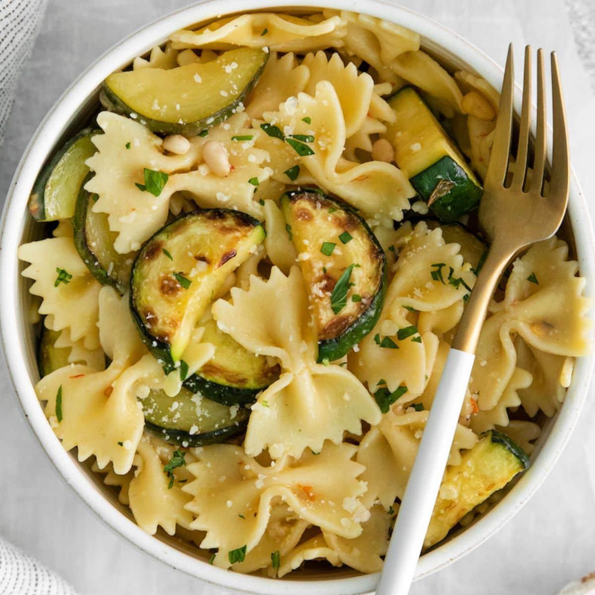 Zucchini Lemon Pasta