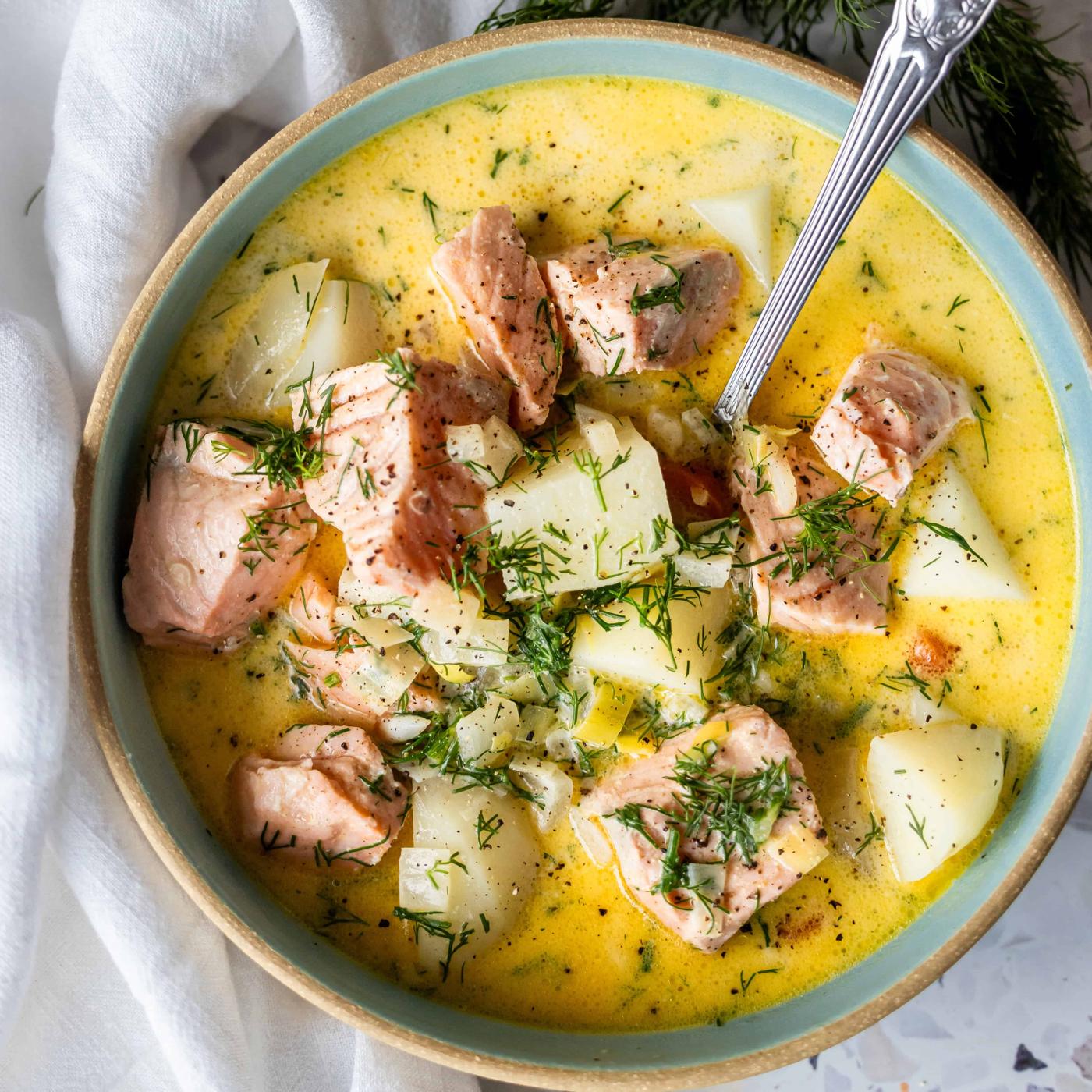 lohikeitto – Finnish Salmon Soup