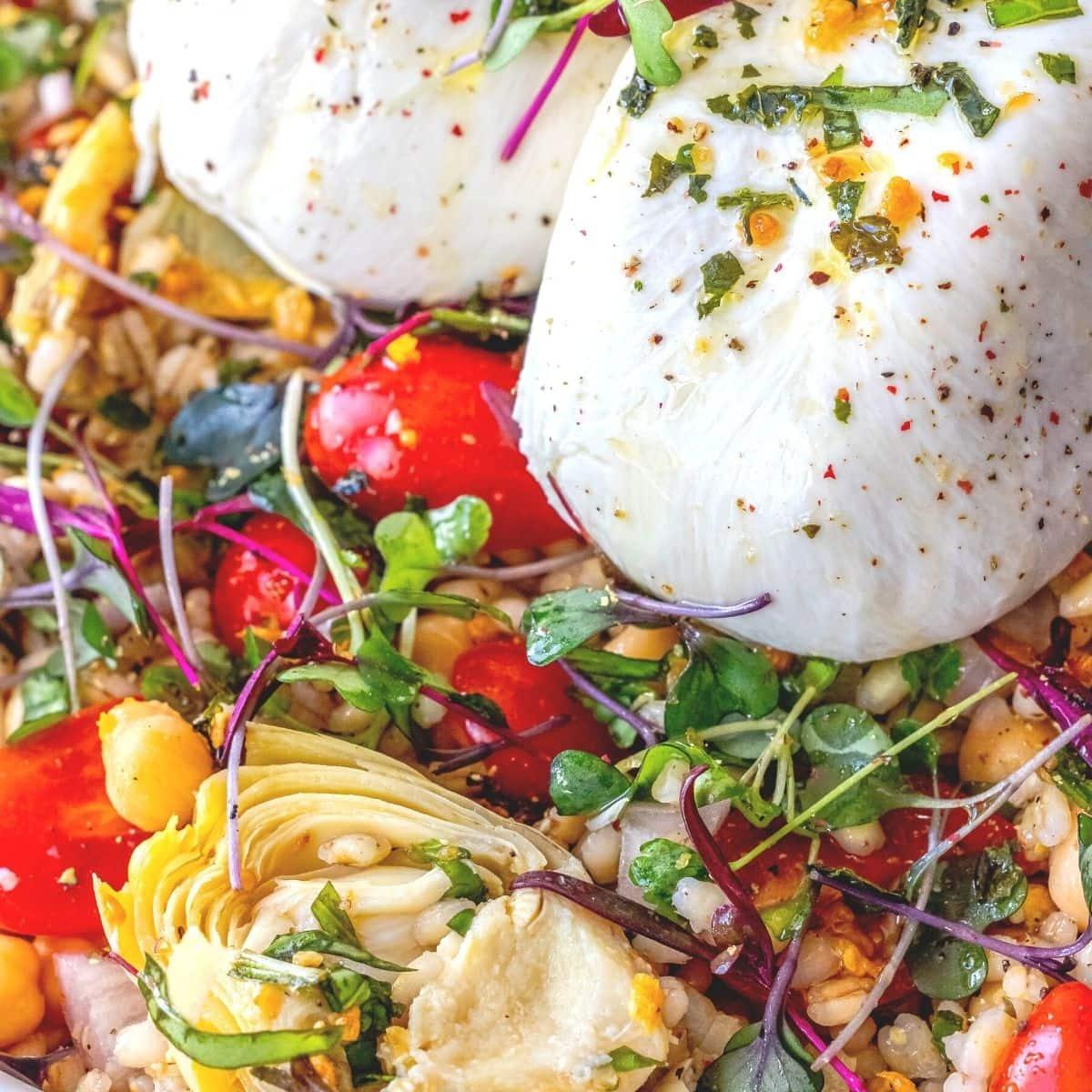 Mediterranean Barley Salad