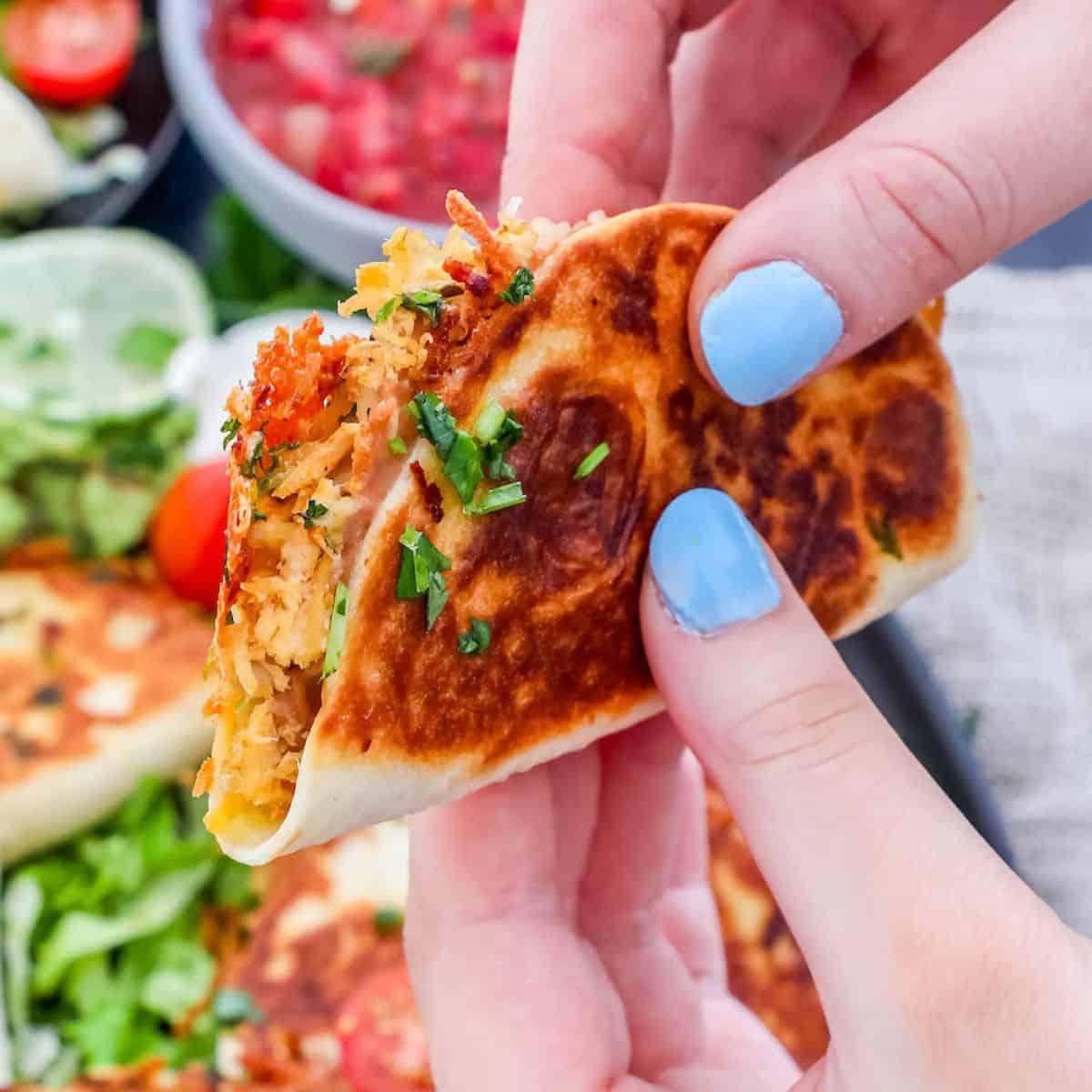 Mini Chicken Quesadillas