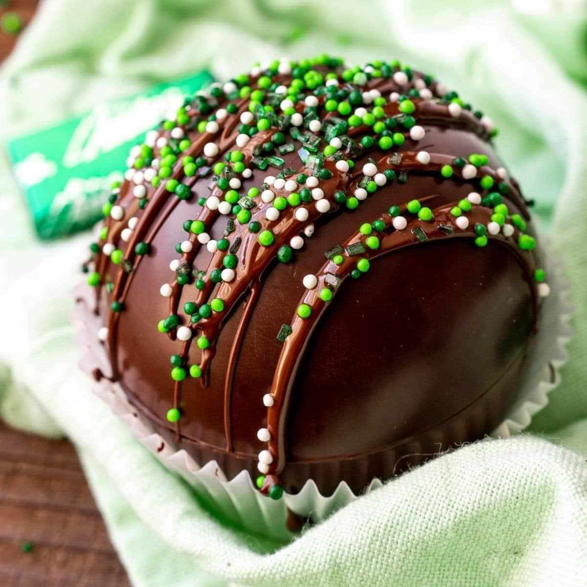 Mint Hot Chocolate Bombs Recipe