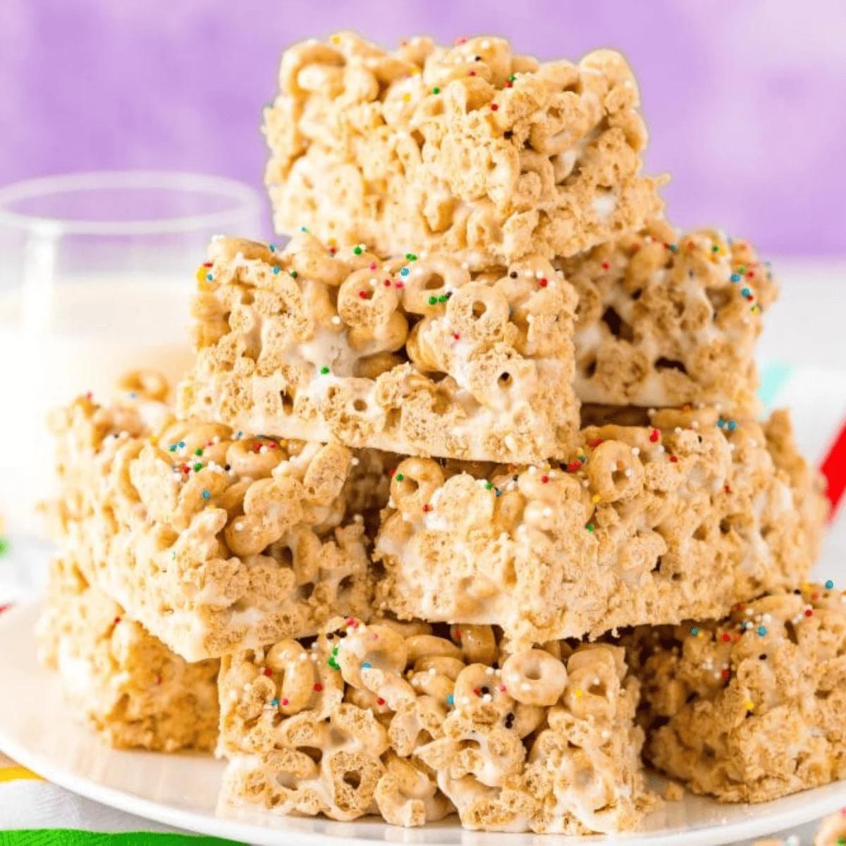 No Bake Cheerio Treats Recipe
