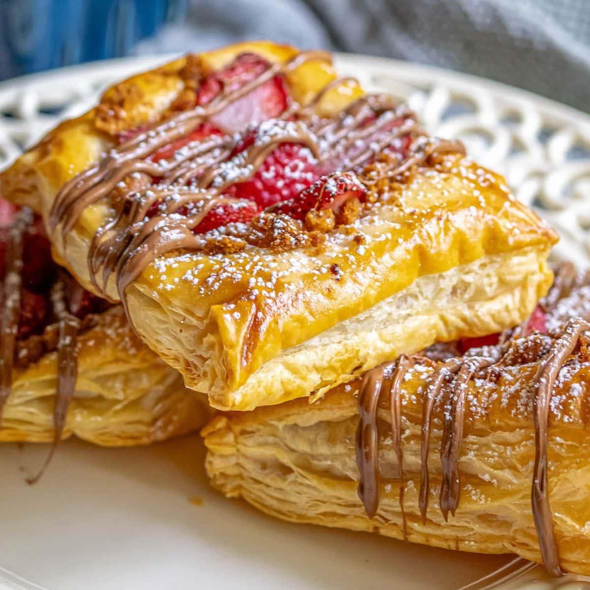 Nutella Fruit Tarts