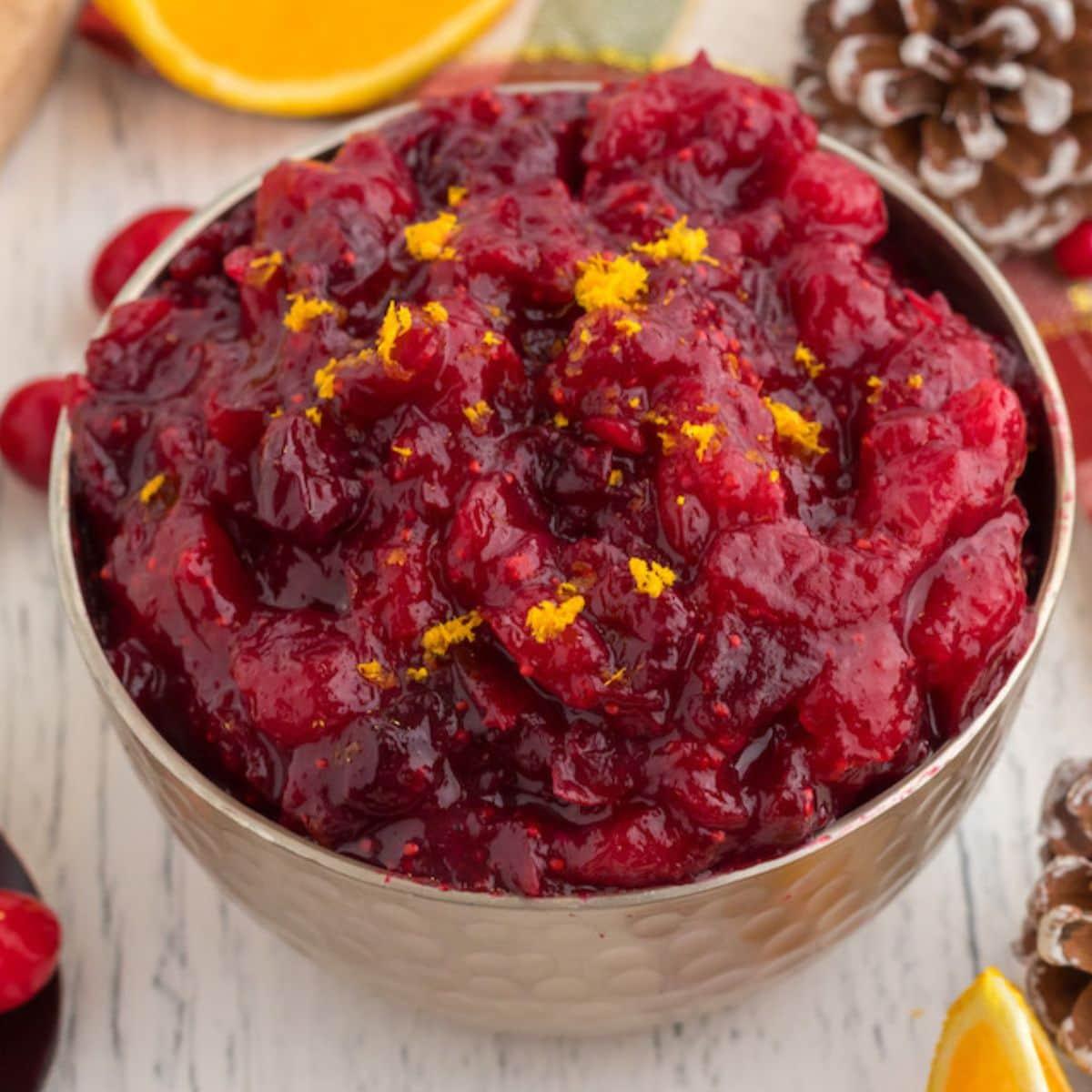 Orange Cranberry Sauce
