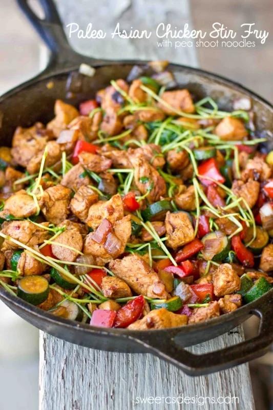One Pot Asian Chicken Stir Fry