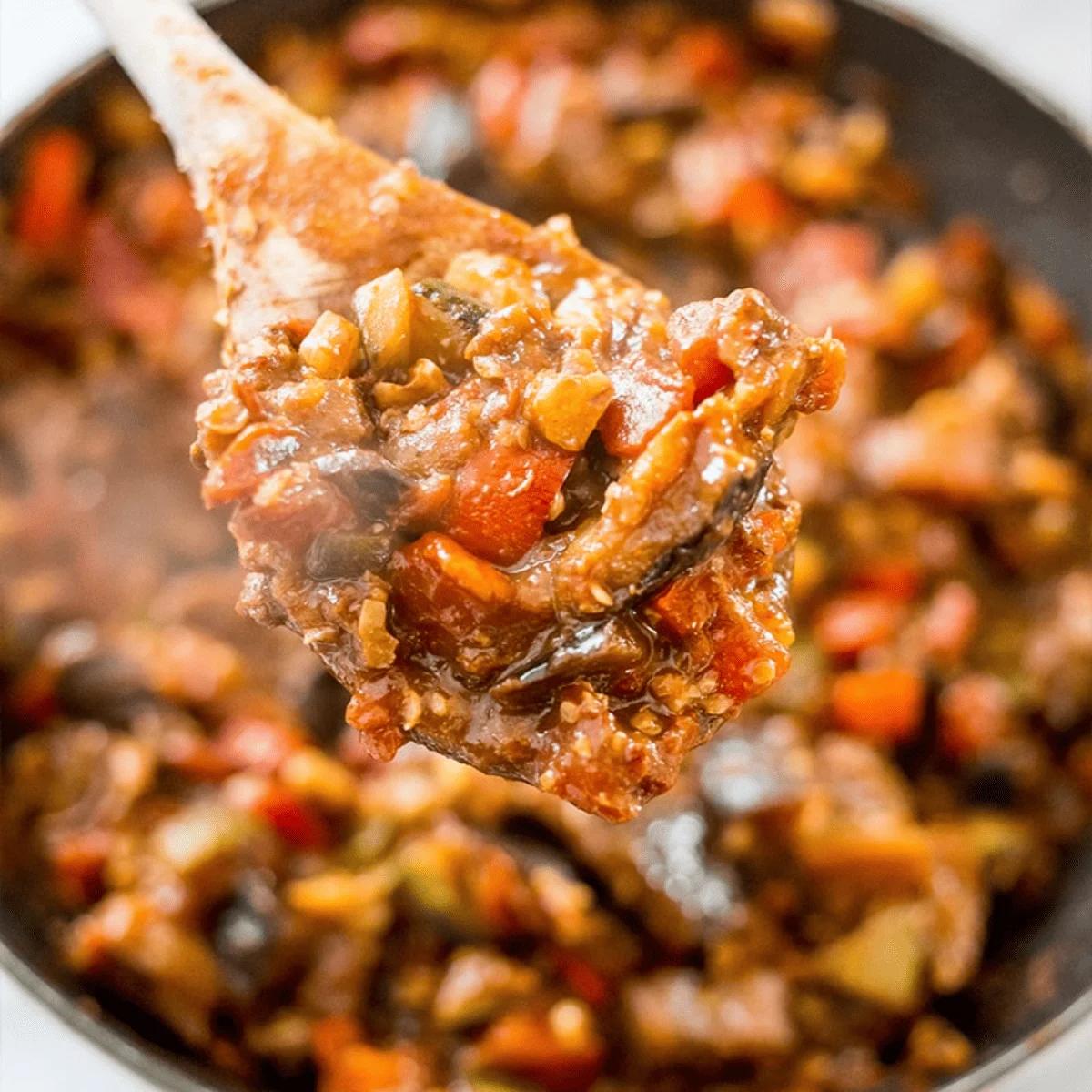 Paleo Vegan “Meaty” Taco Skillet