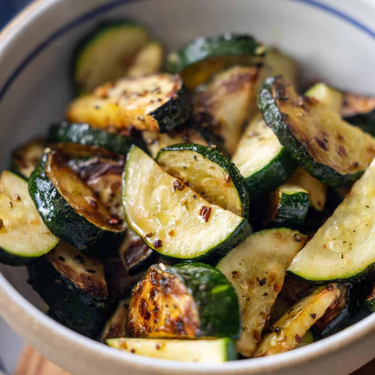 Pan-Fried Zucchini