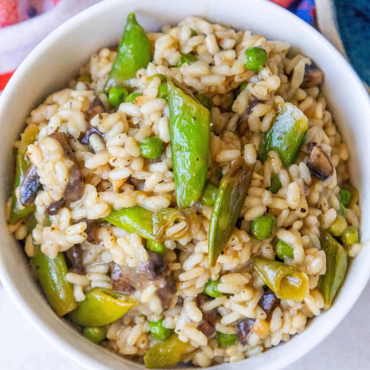 Pea Risotto
