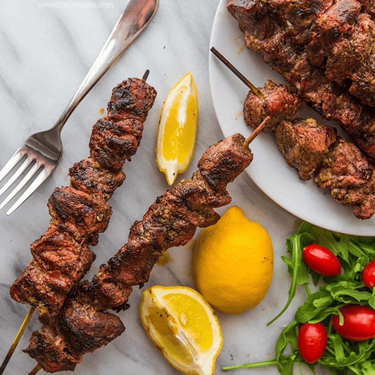 Perfect Grilled Souvlaki