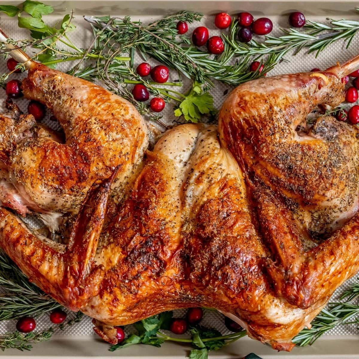 Perfect Spatchcocked Turkey