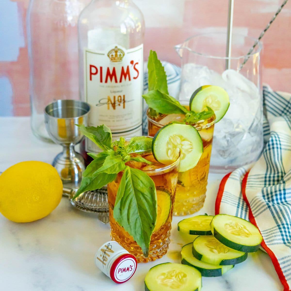 Pimms Cup Cocktail