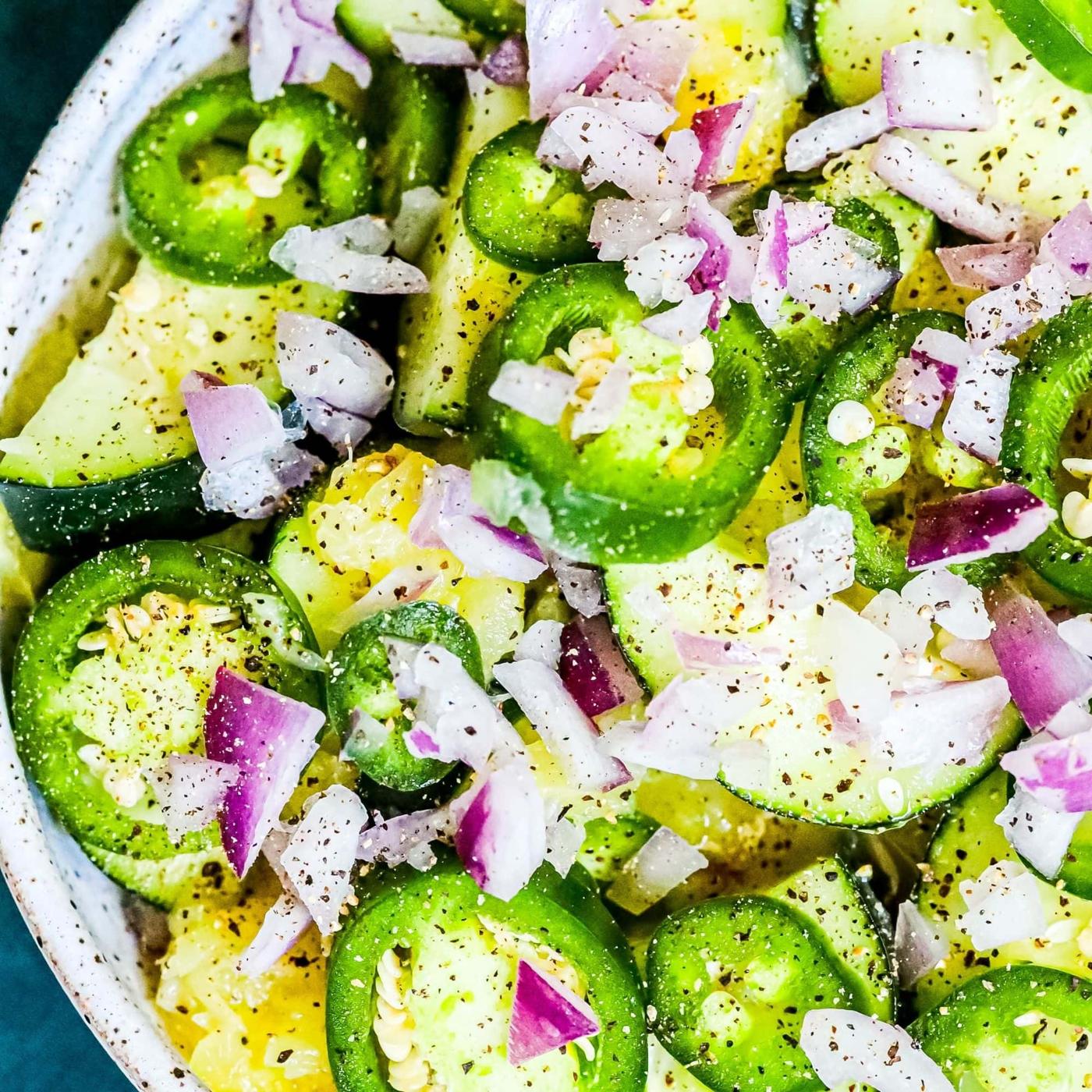 Pineapple Jalapeño Salad Recipe