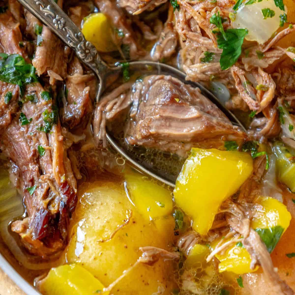 Pot Roast Soup