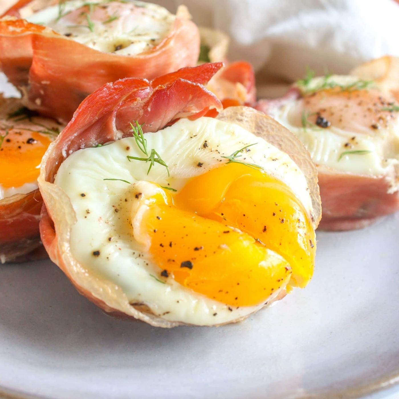 Prosciutto Egg Cups Recipe
