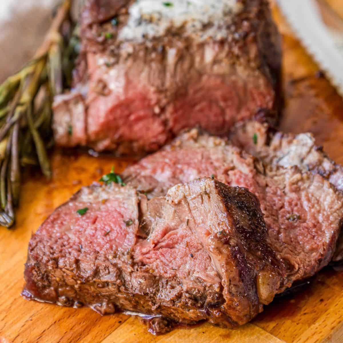 Reverse Sear Filet Mignon