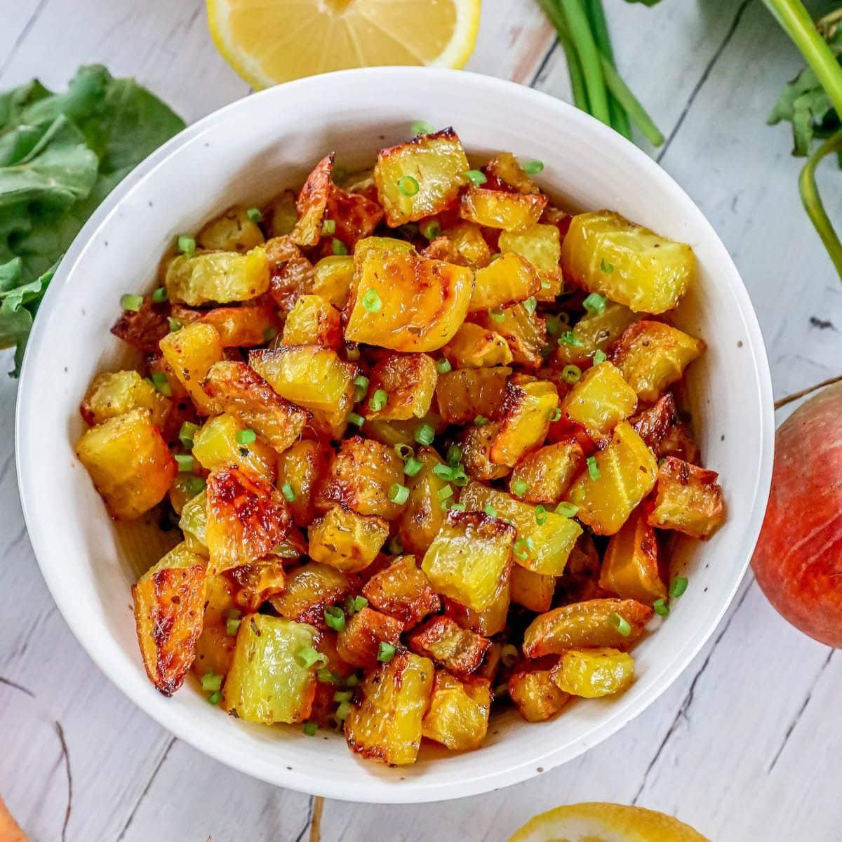 Roasted Golden Beets
