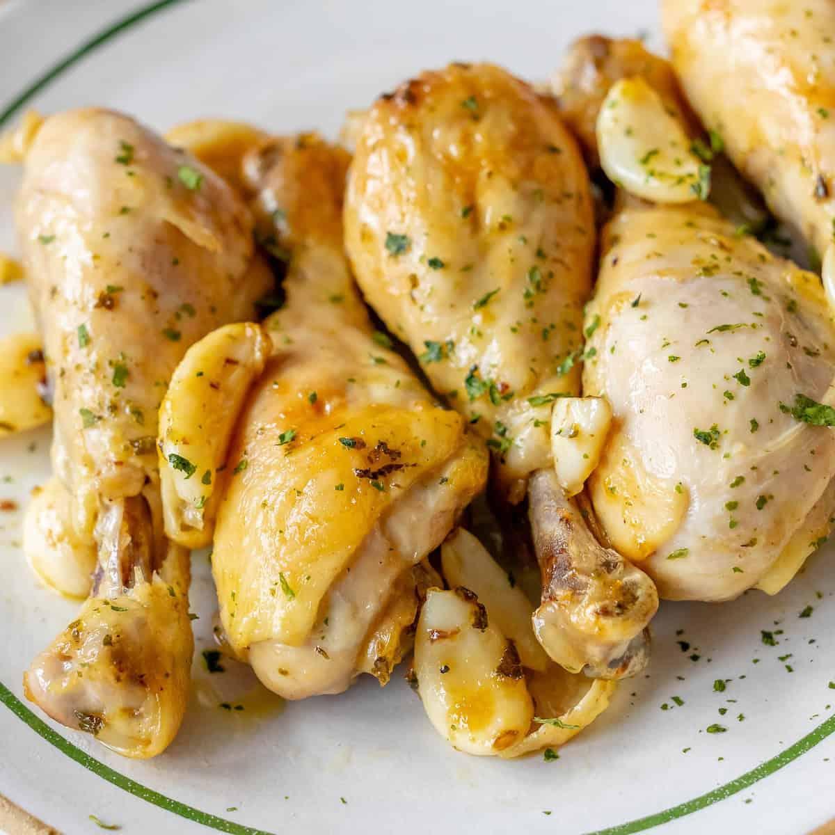 Roasted Greek Chicken Drumsticks