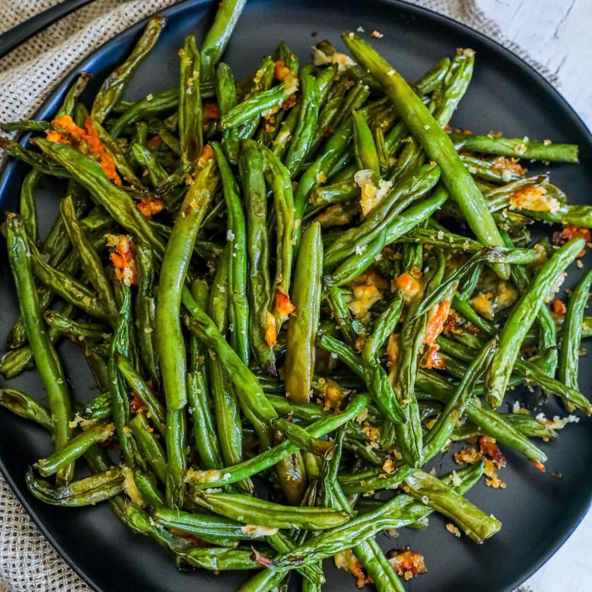 Roasted Parmesan Green Beans
