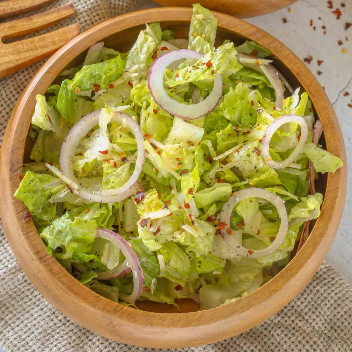 Romaine Parmesan Salad