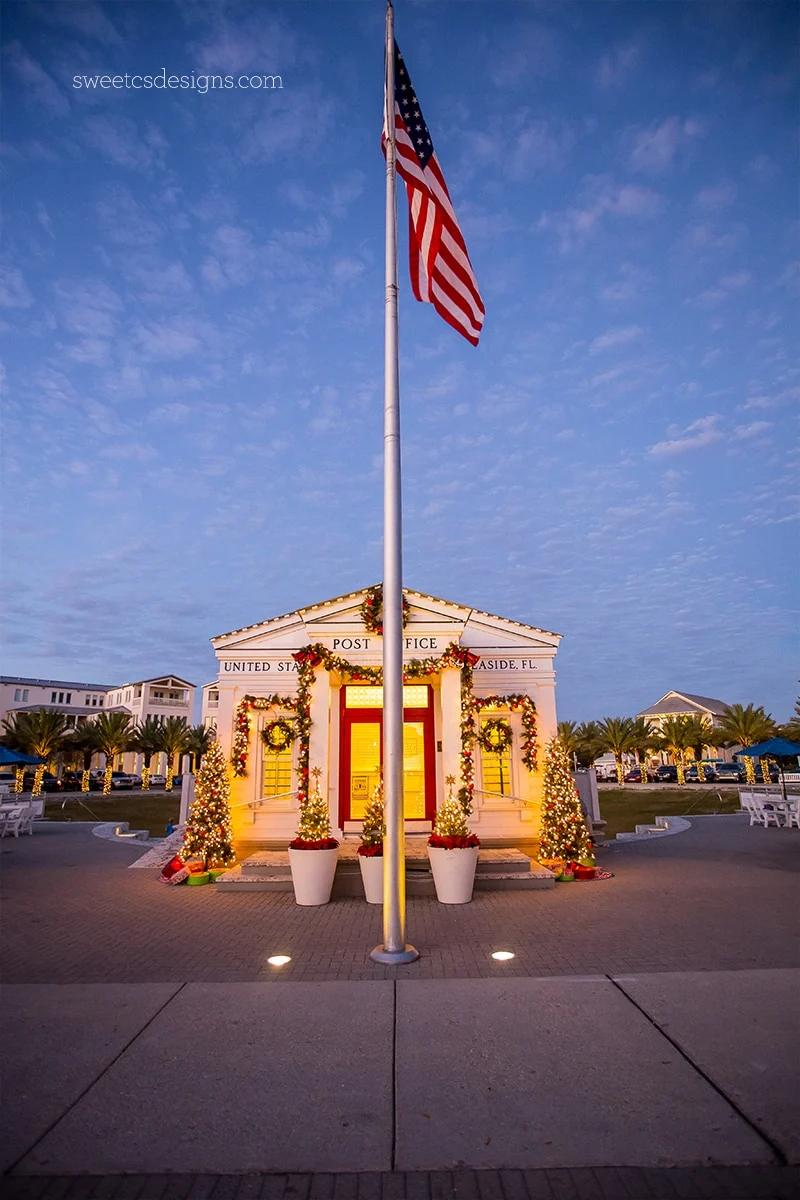 Seaside Florida at Christmas