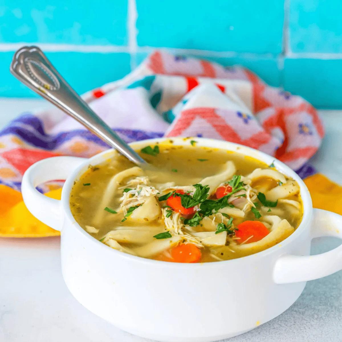 Semi Homemade Chicken Noodle Soup Recipe