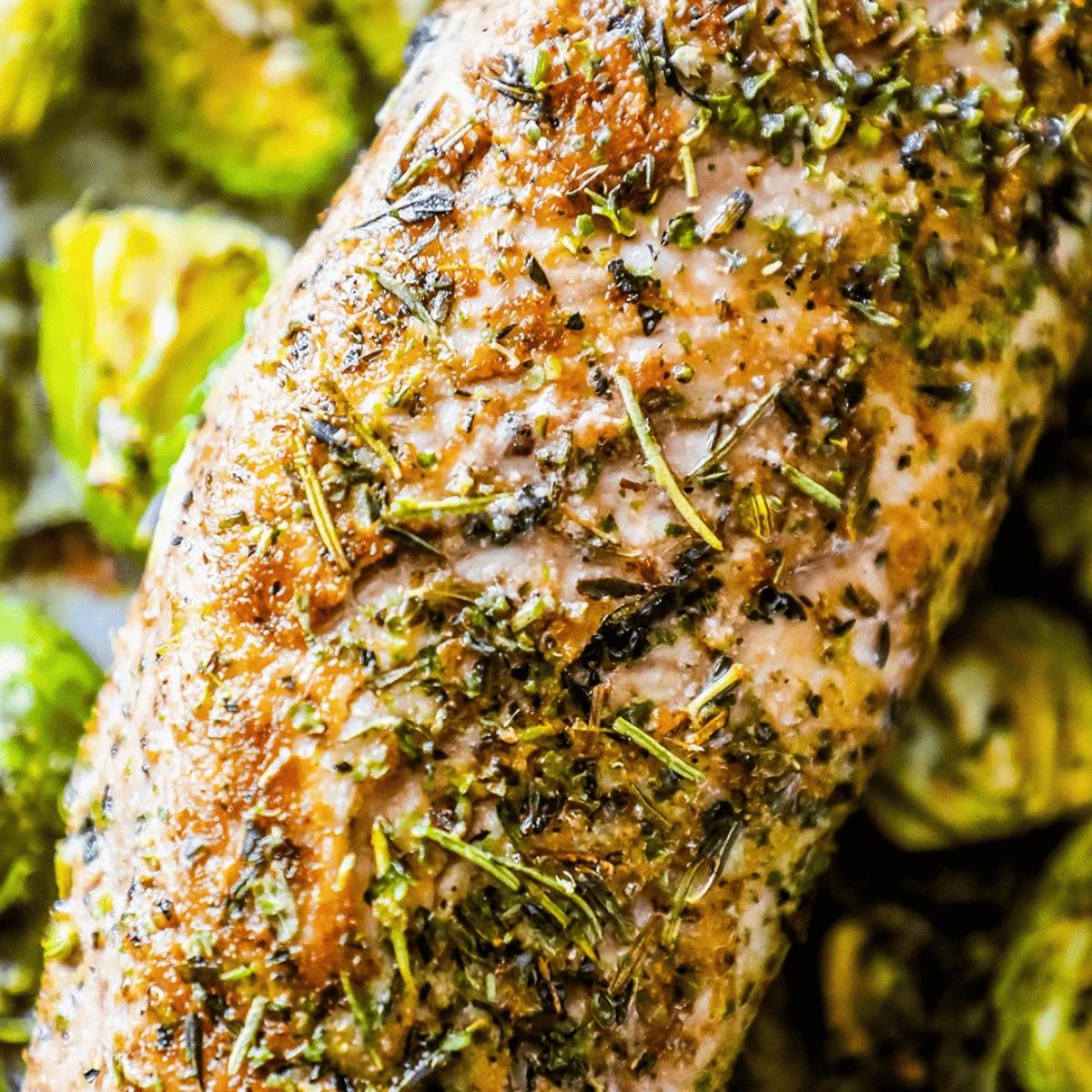 Roasted Pork Tenderloin and Veggies