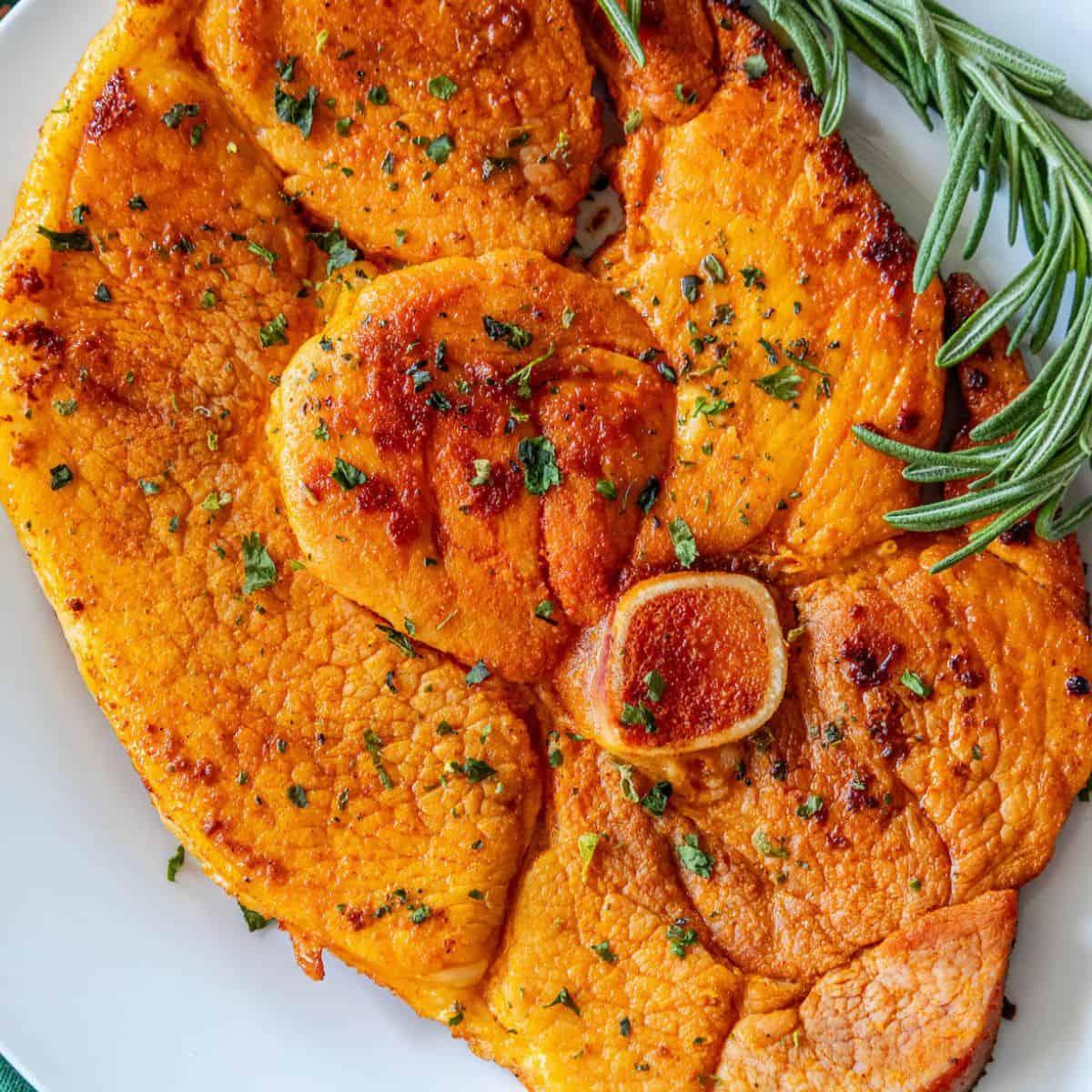 Skillet Ham Steak