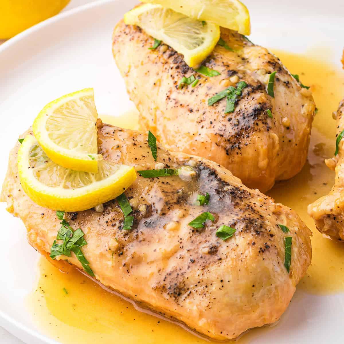 Slow Cooker Lemonade Chicken