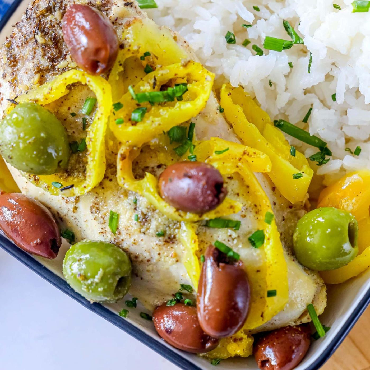 Slow Cooker Olive Chicken Recipe
