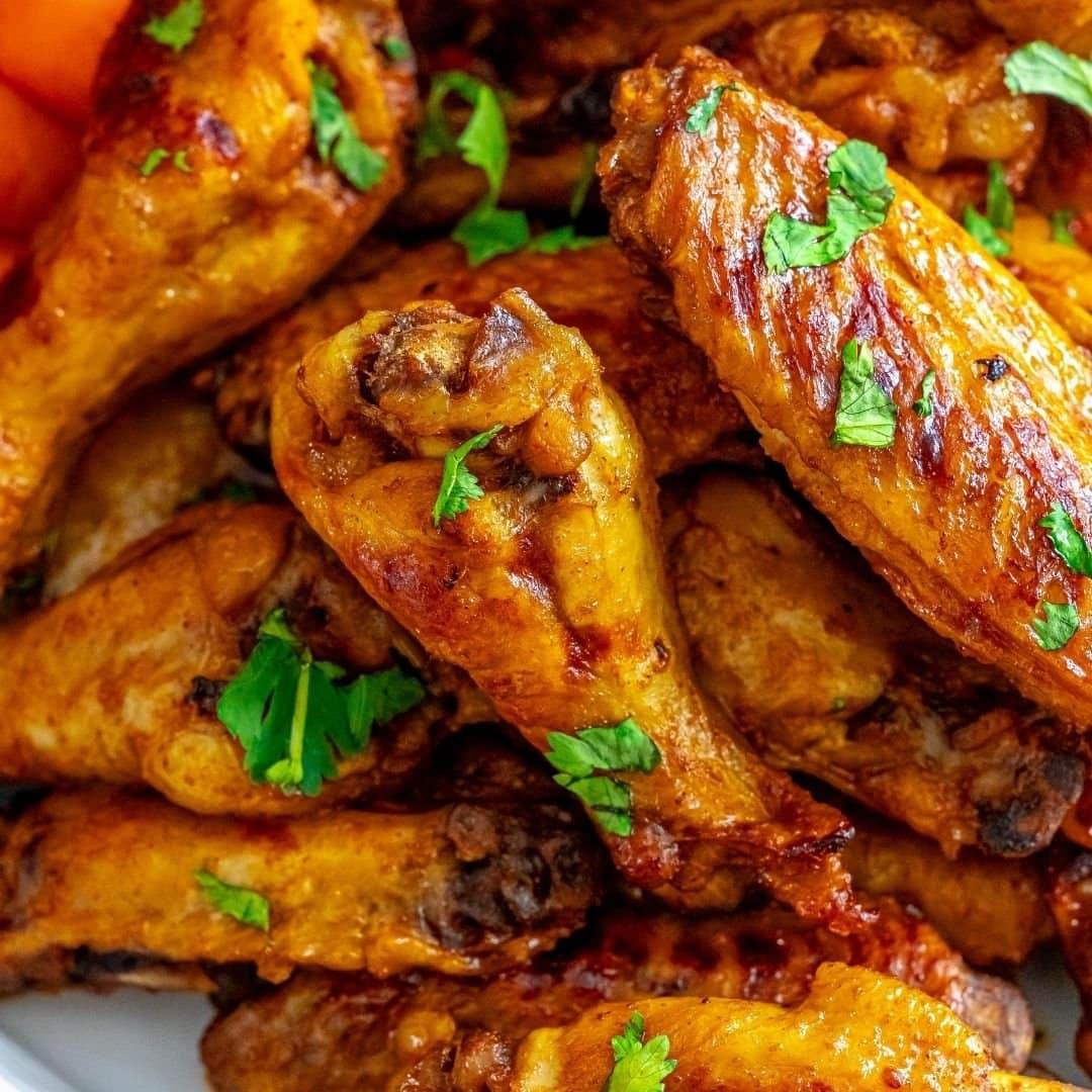 Slow Cooker Tinga Chicken Wings