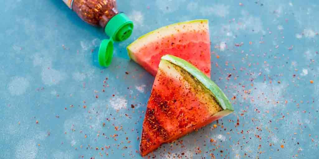 Spicy Grilled Watermelon